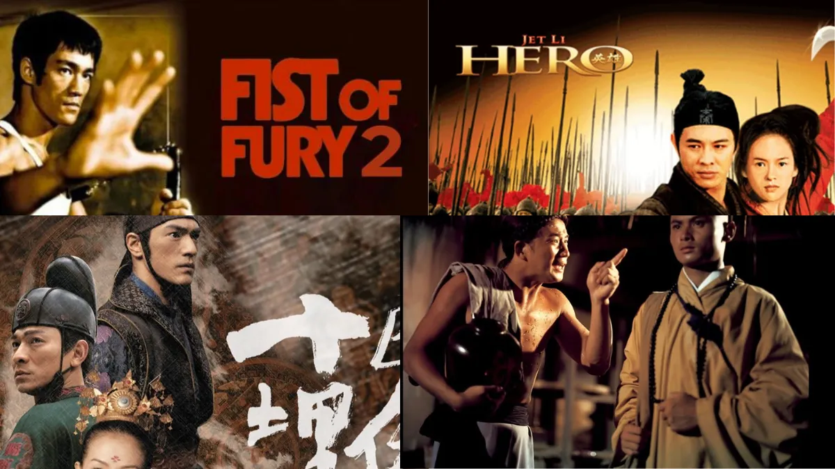 Chinese movies dubbed in English